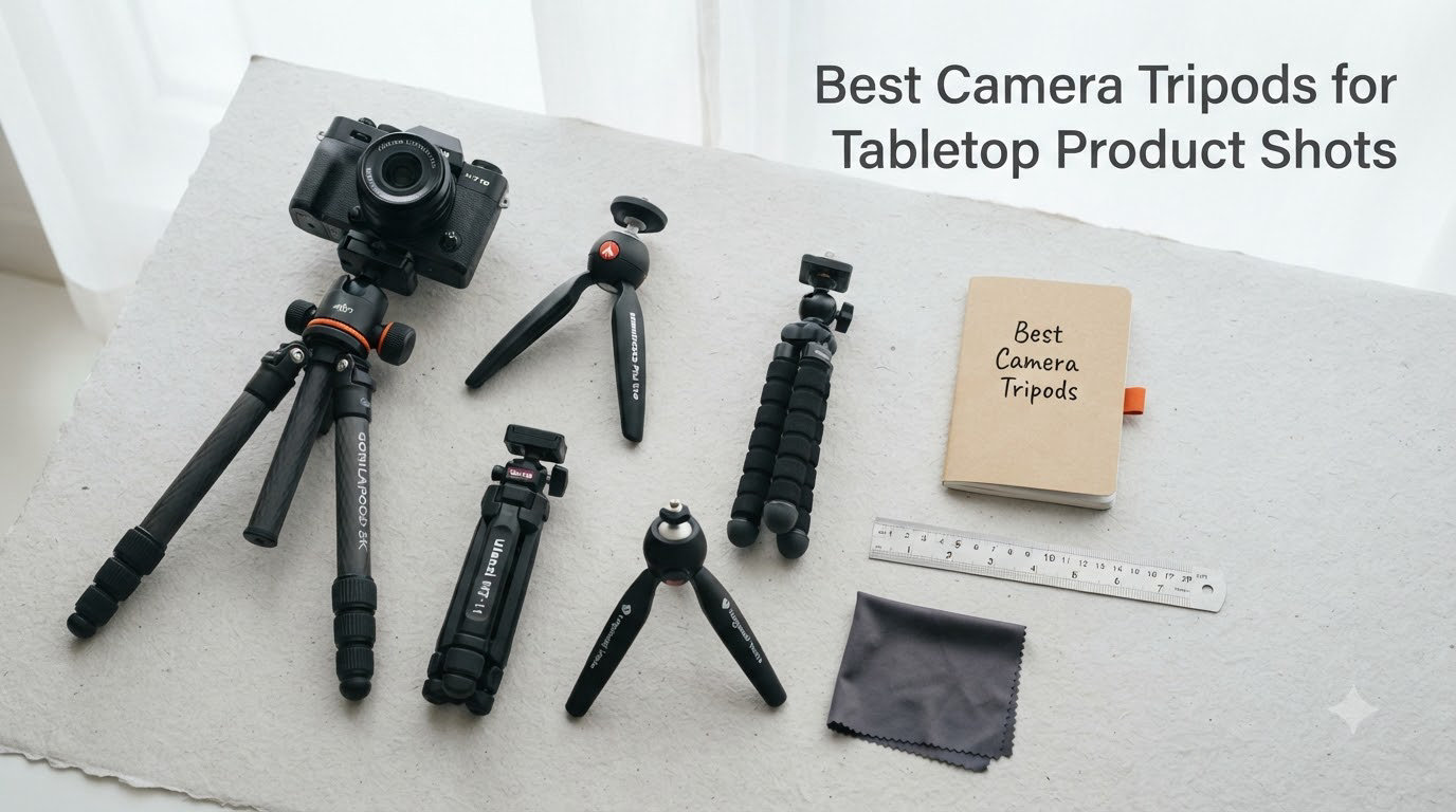 Best Camera Tripods for Tabletop Product Shots
