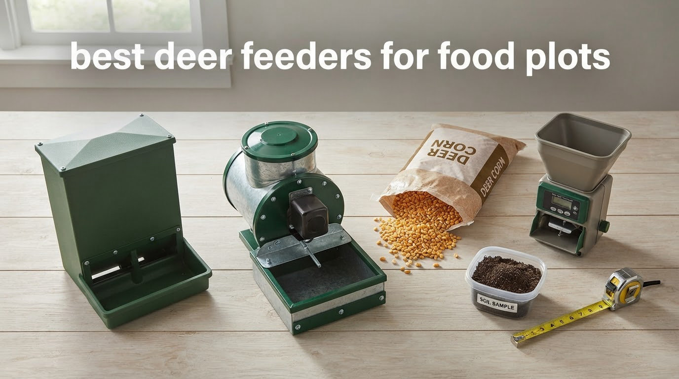 best deer feeders for food plots