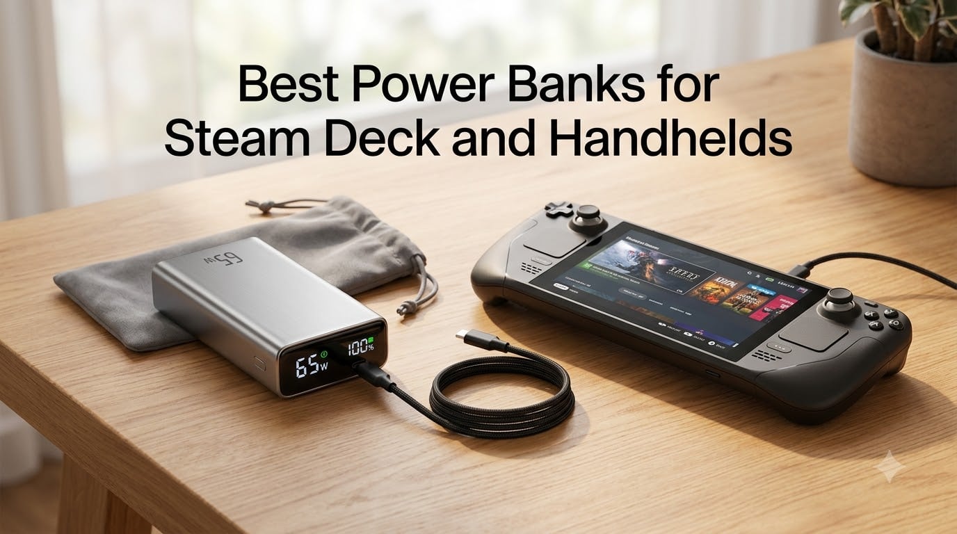 Best Power Banks for Steam Deck and Handhelds