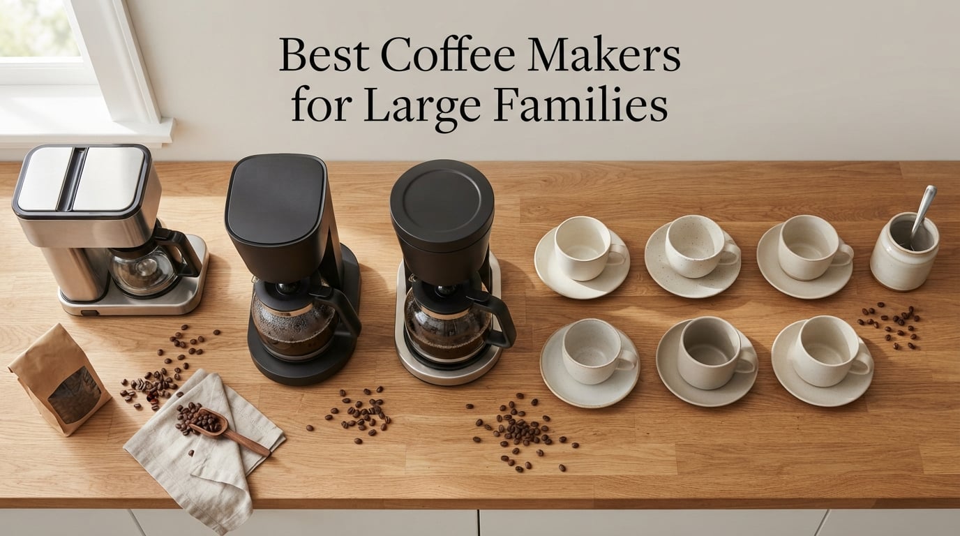 Best Coffee Makers for Large Families