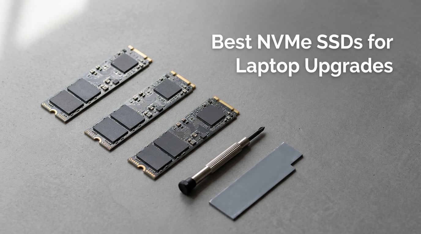 Best NVMe SSDs for Laptop Upgrades