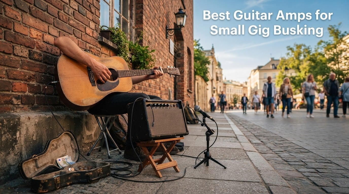 Best Guitar Amps for Small Gig Busking