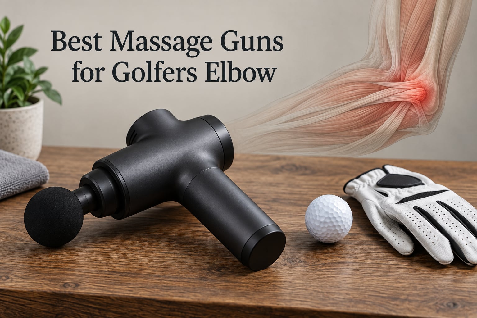Best Massage Guns for Golfers Elbow