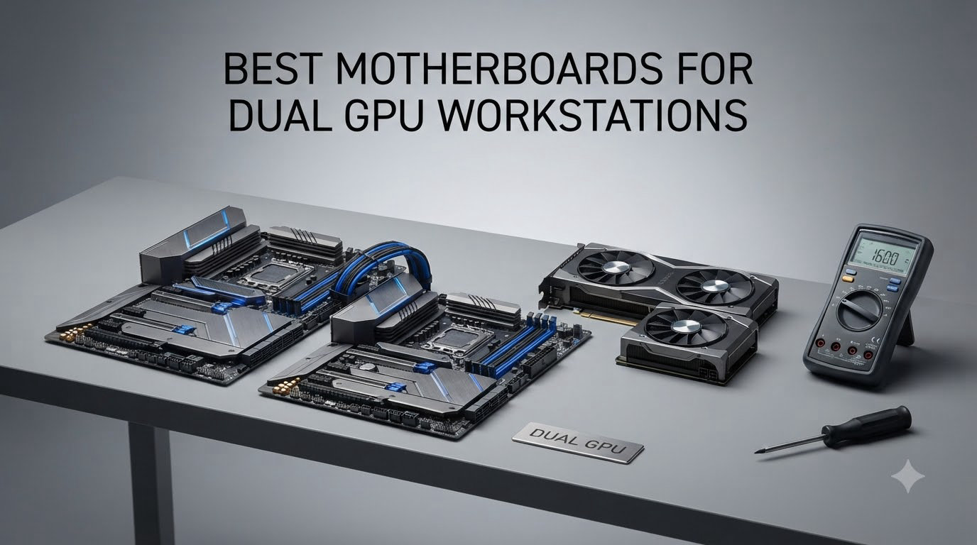 Best Motherboards for Dual GPU Workstations