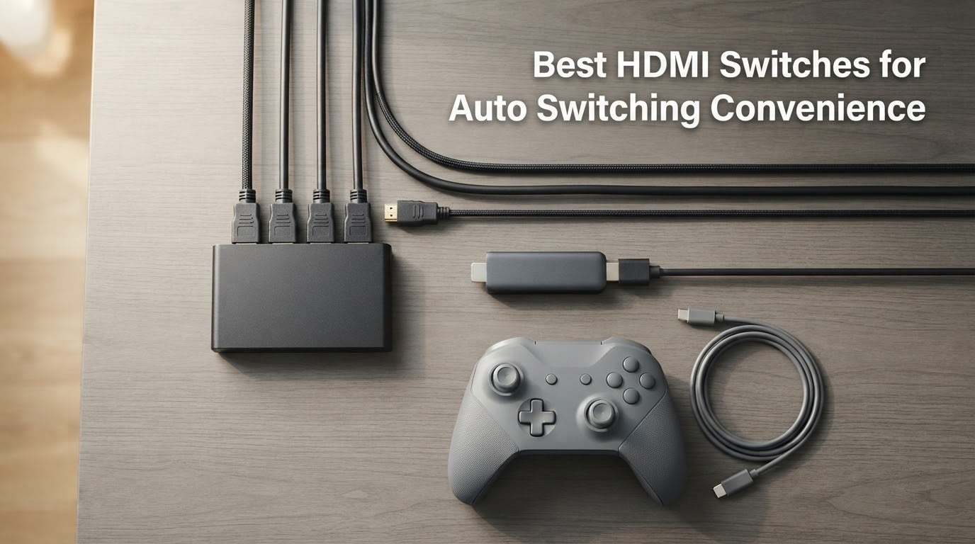 Best HDMI Switches for Auto Switching Convenience