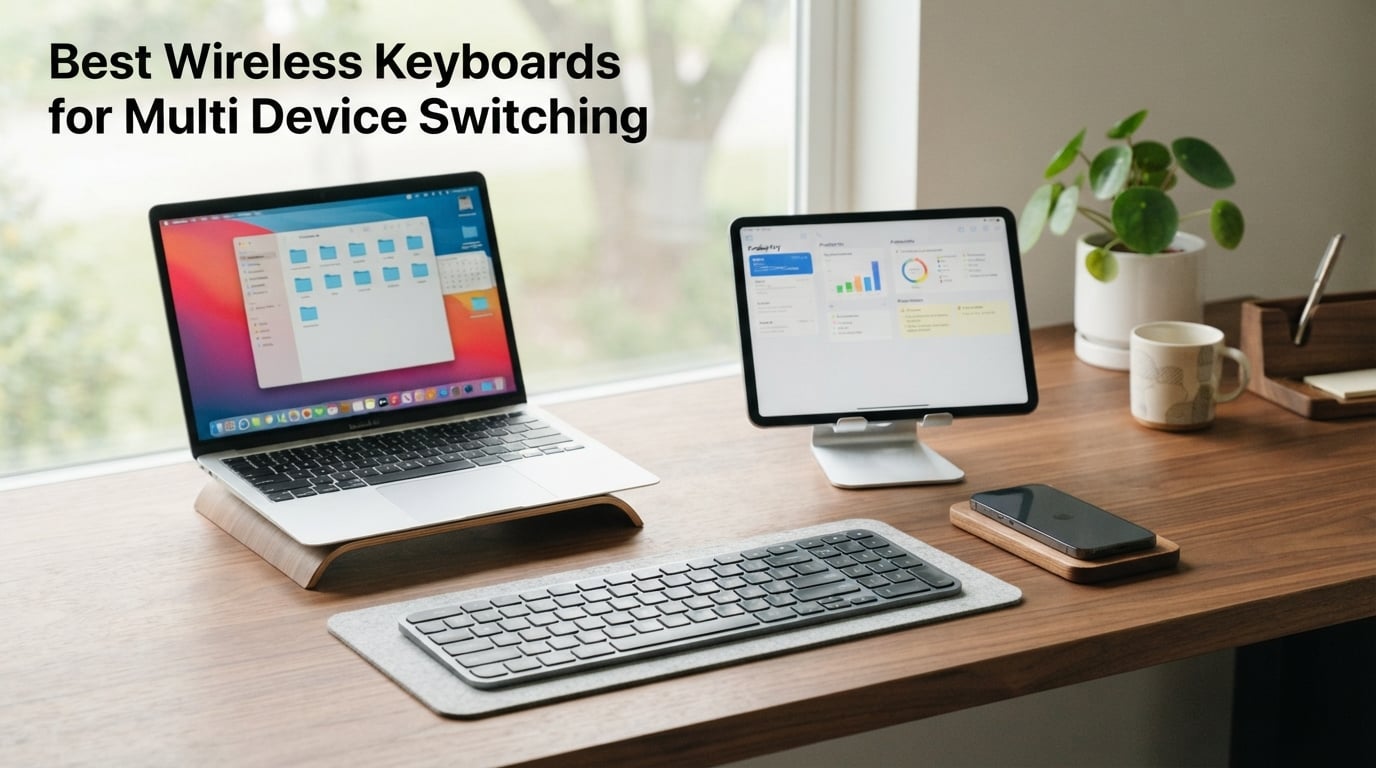 Best Wireless Keyboards for Multi Device Switching