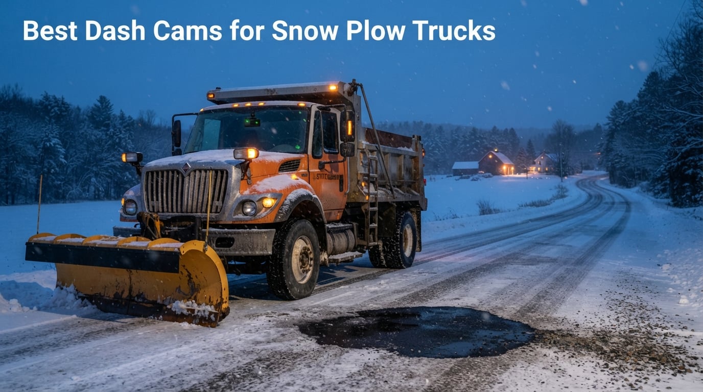 Best Dash Cams for Snow Plow Trucks