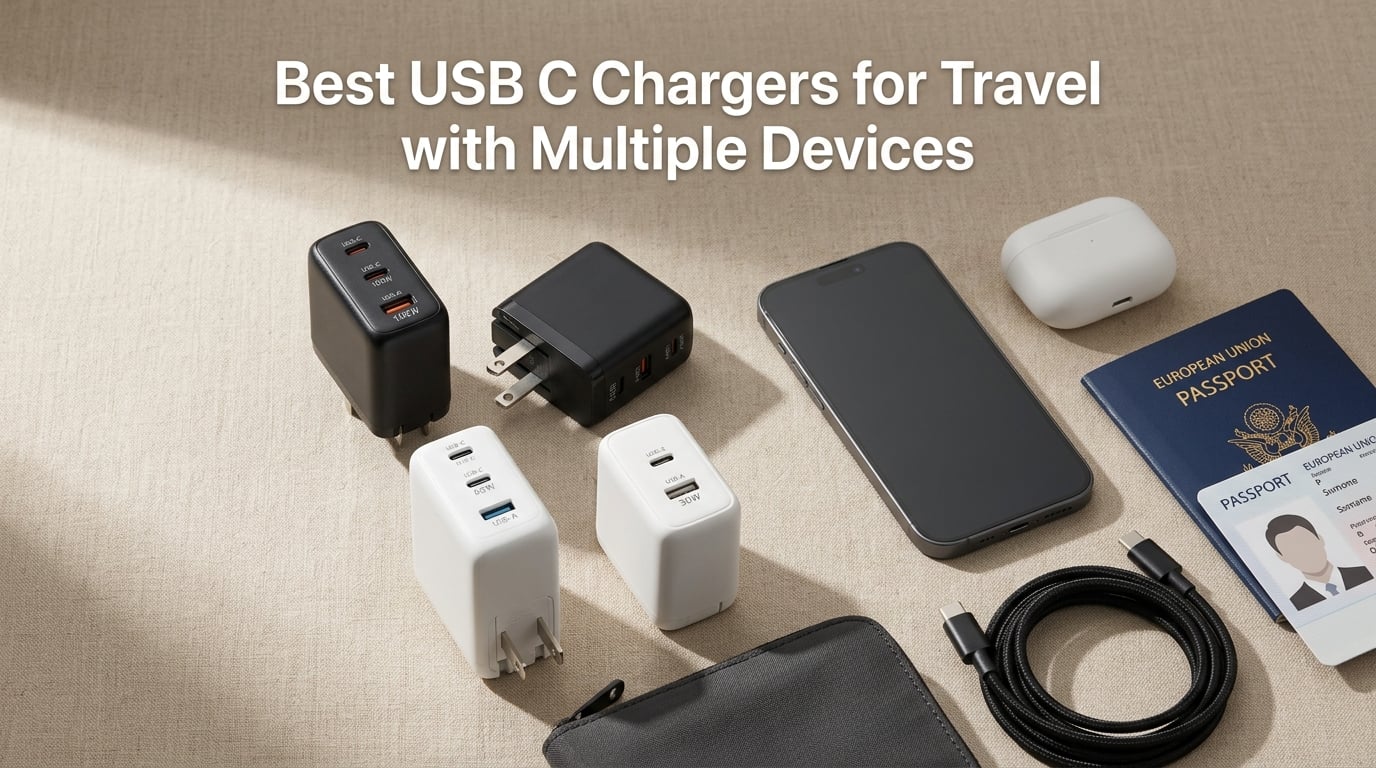 Best USB C Chargers for Travel with Multiple Devices