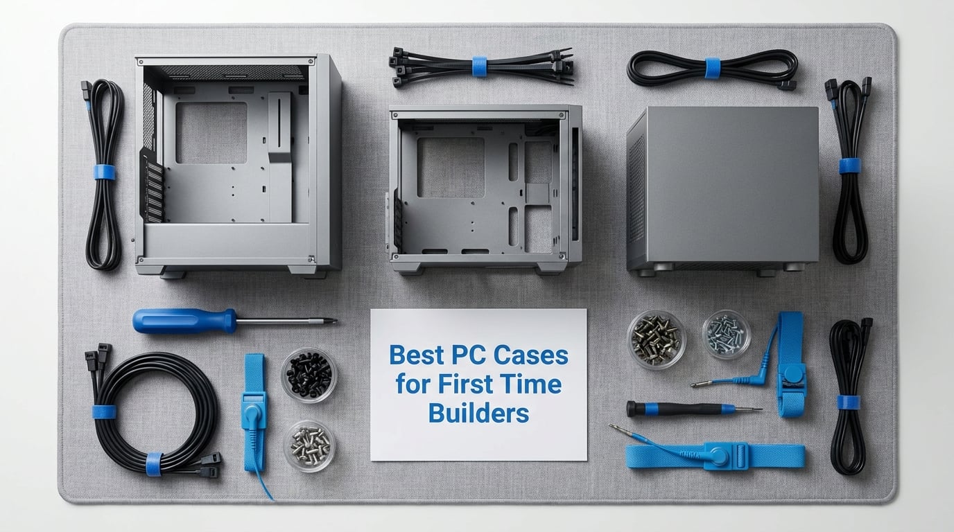 Best PC Cases for First Time Builders