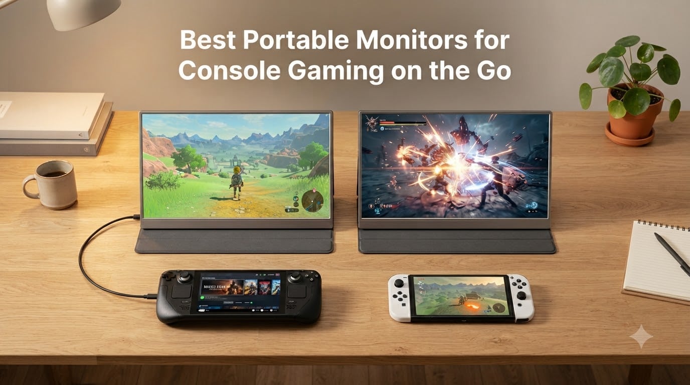 Best Portable Monitors for Console Gaming on the Go