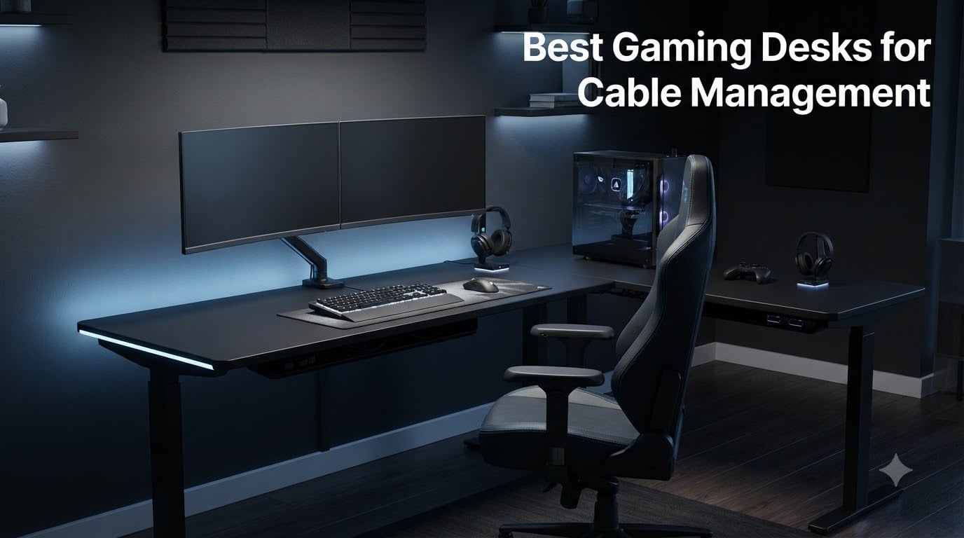Best Gaming Desks for Cable Management