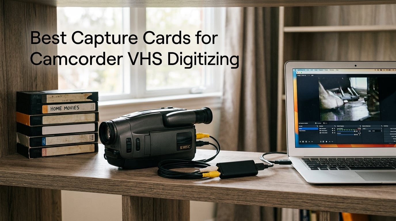Best Capture Cards for Camcorder VHS Digitizing