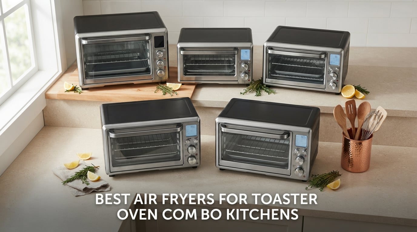 Best Air Fryers for Toaster Oven Combo Kitchens