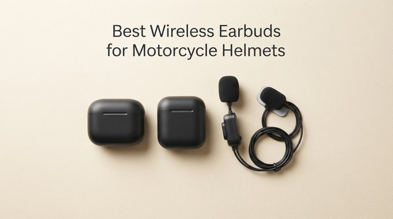 Best Wireless Earbuds for Motorcycle Helmets