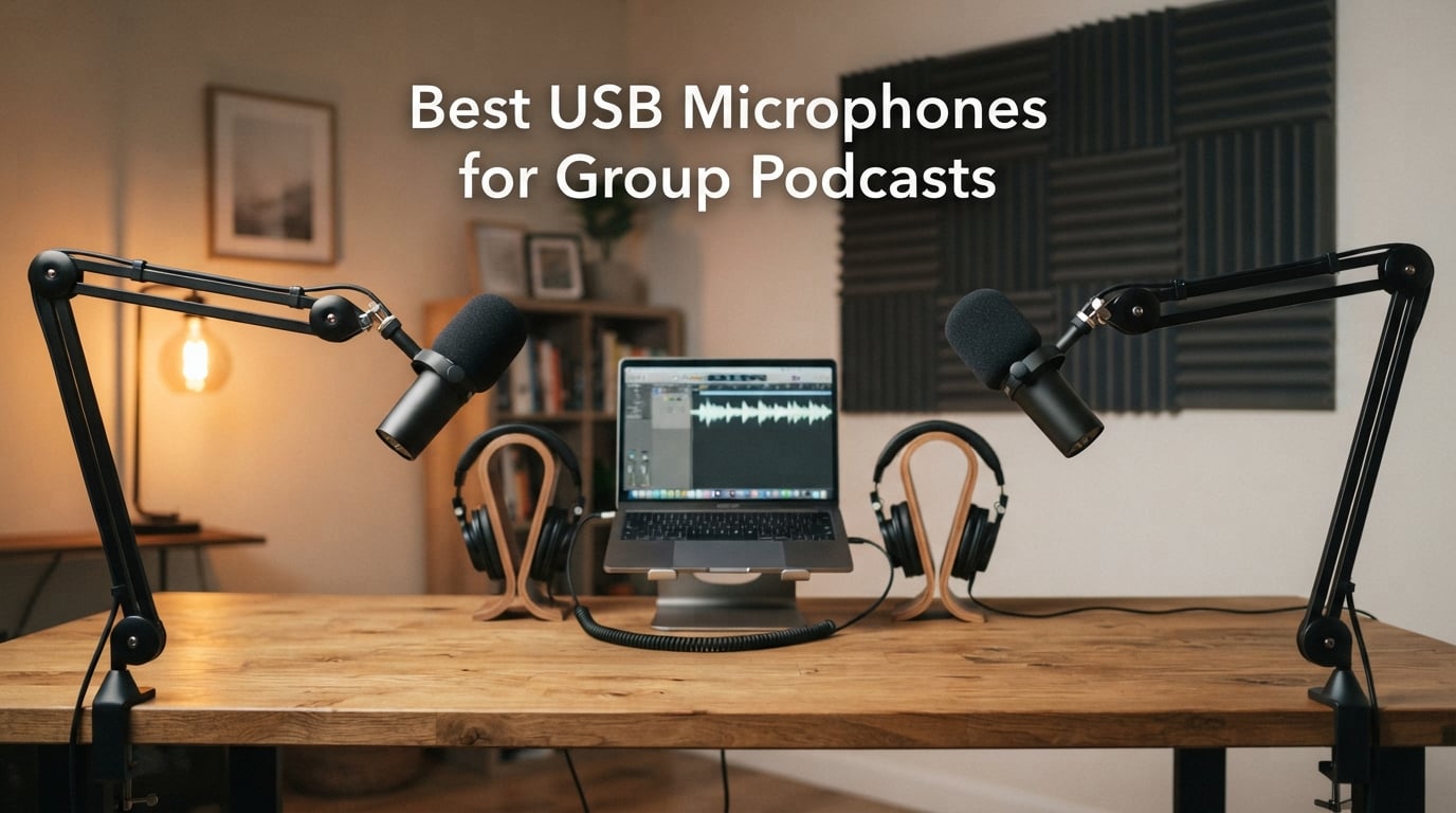 Best USB Microphones for Group Podcasts
