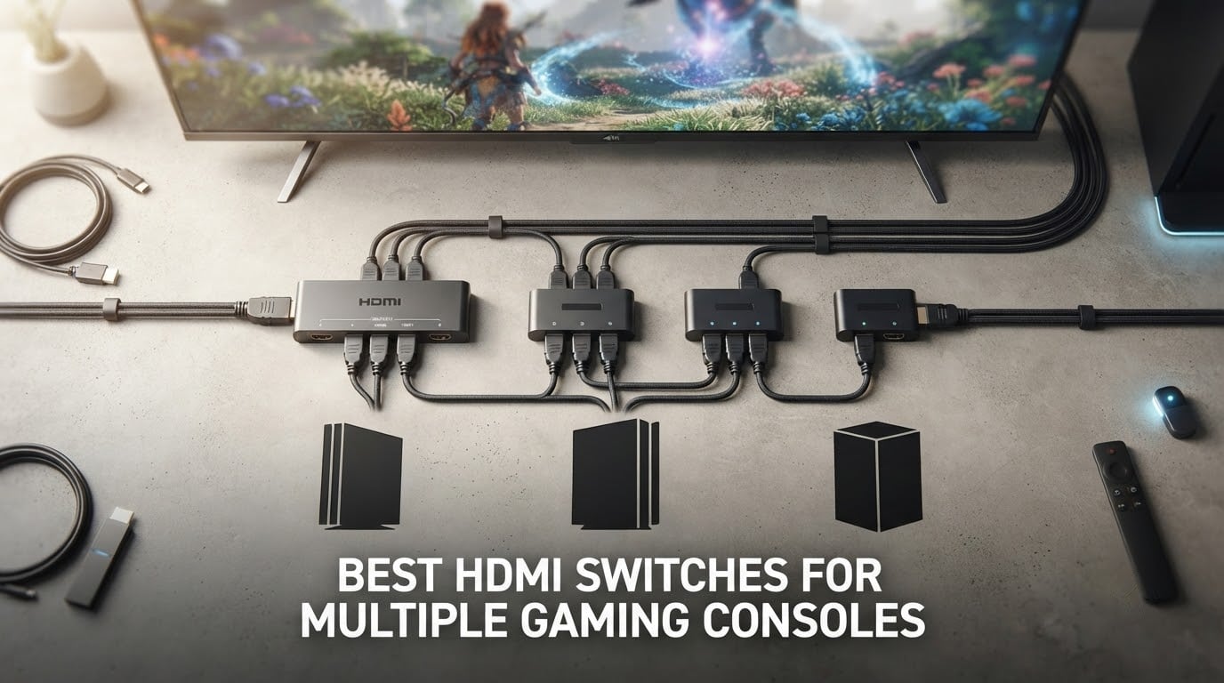 Best HDMI Switches for Multiple Gaming Consoles