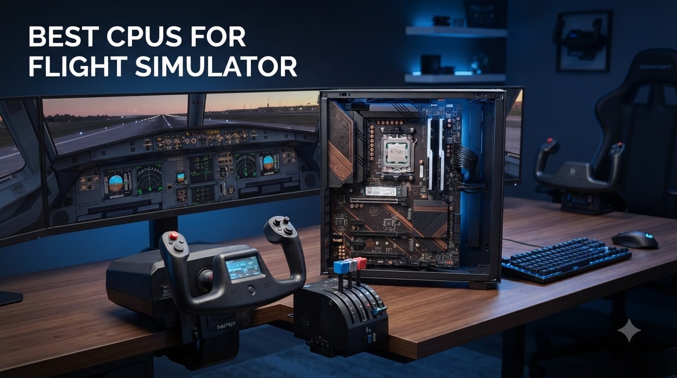 Best CPUs for Flight Simulator