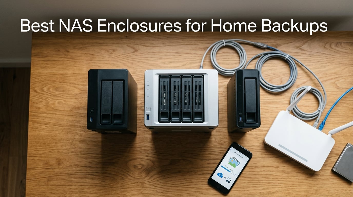 Best NAS Enclosures for Home Backups