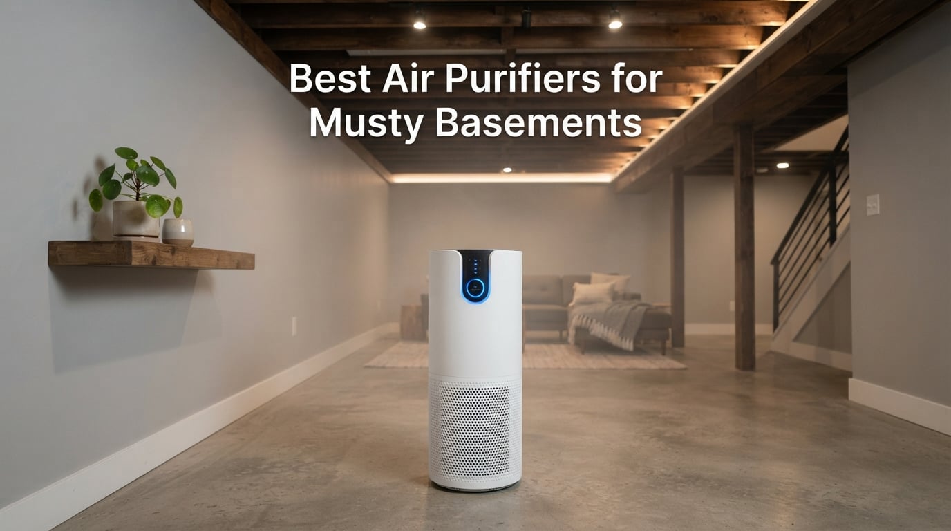 Best Air Purifiers for Musty Basements