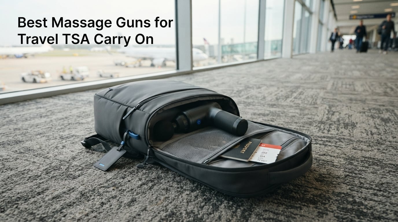 Best Massage Guns for Travel TSA Carry On