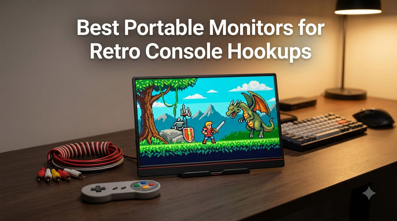 Best Portable Monitors for Retro Console Hookups