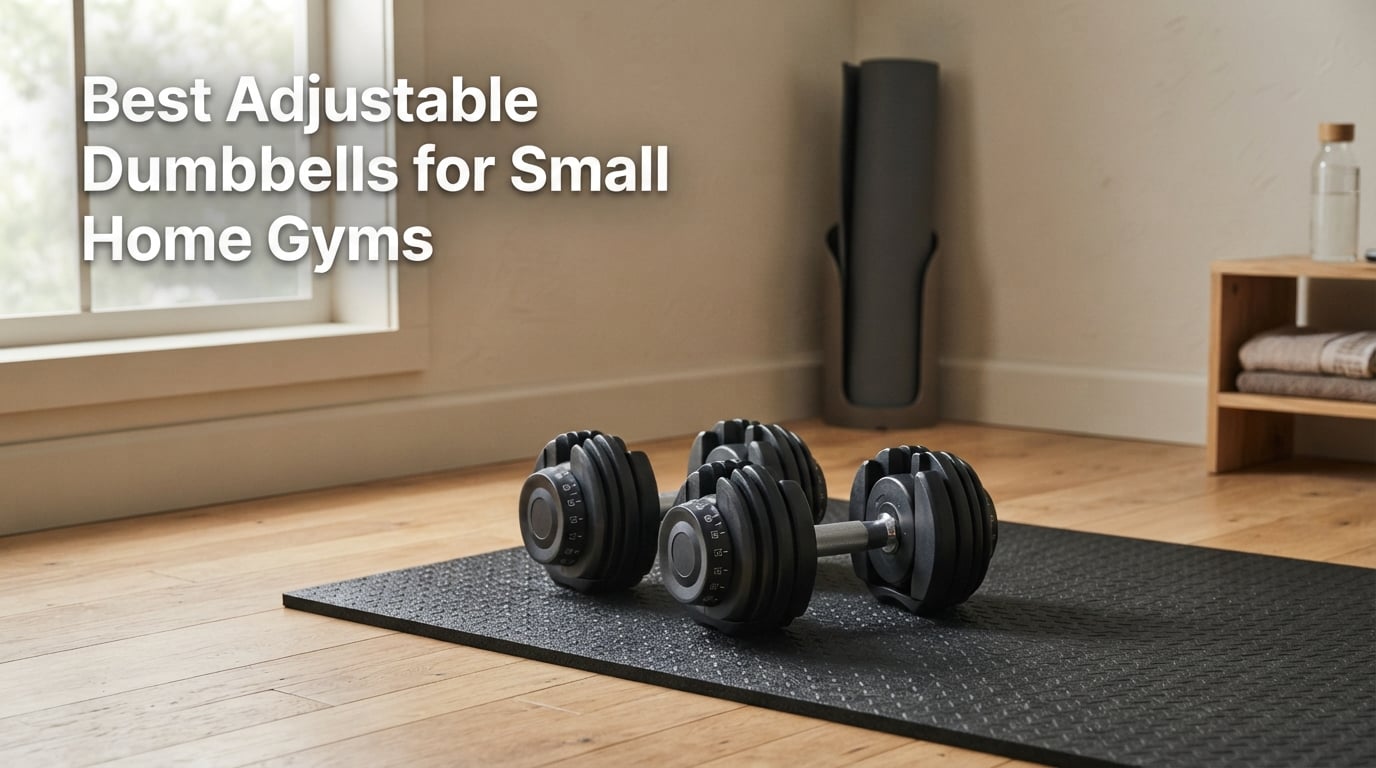 Best Adjustable Dumbbells for Small Home Gyms