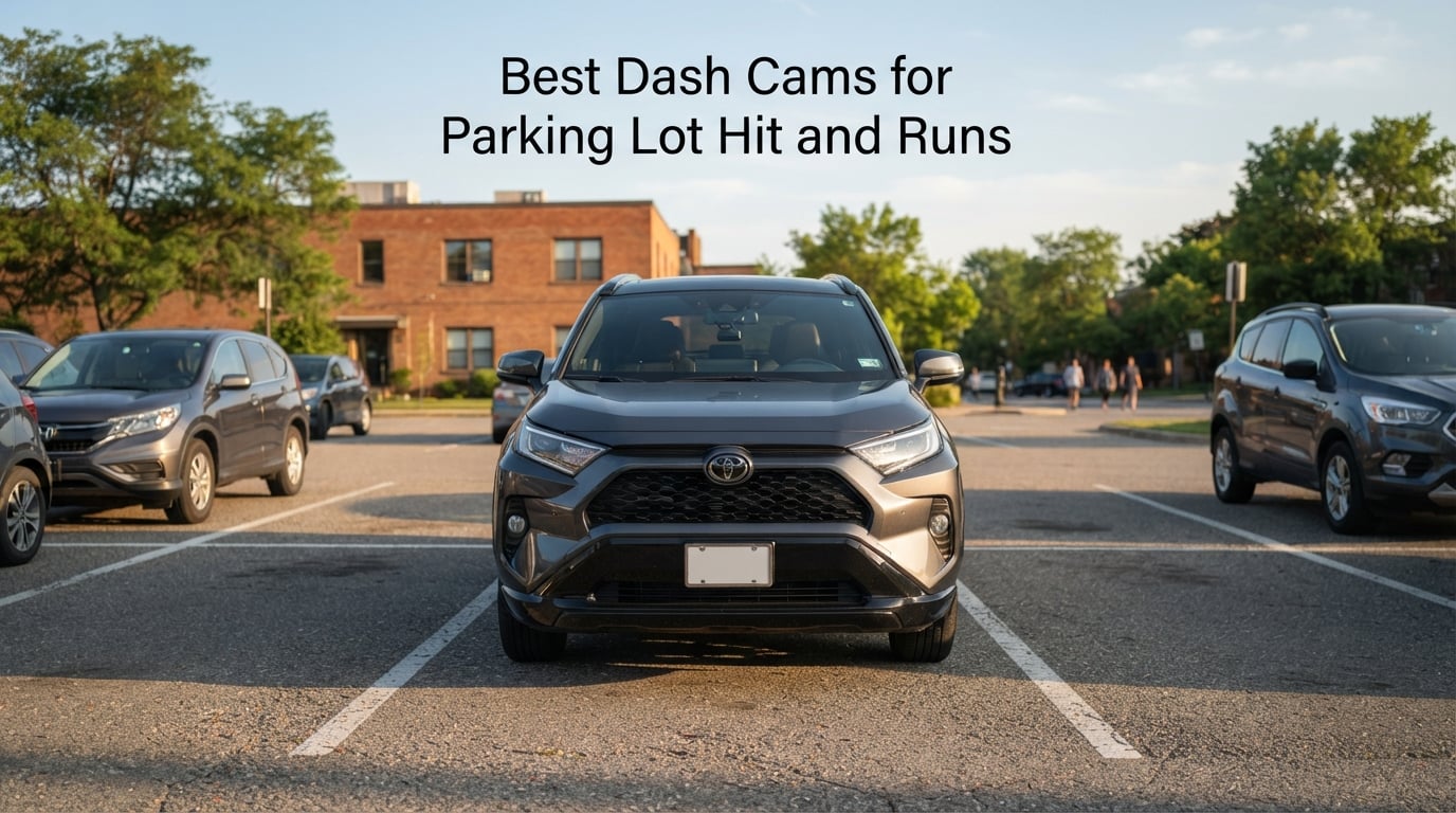 Best Dash Cams for Parking Lot Hit and Runs