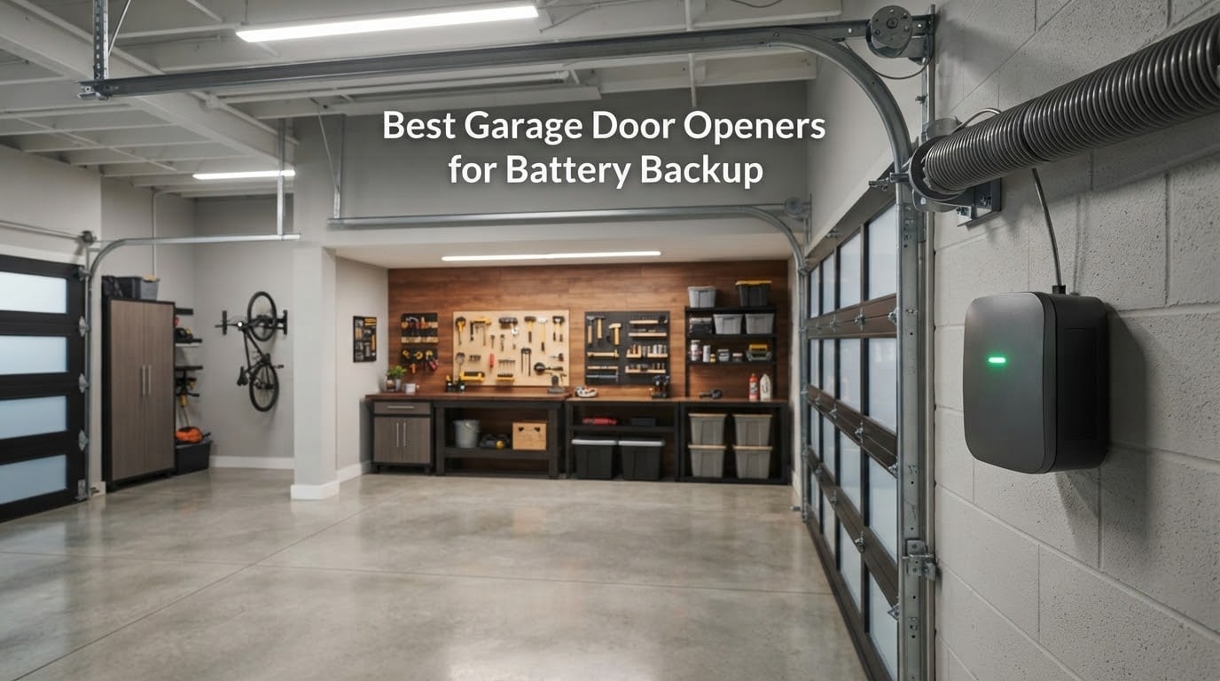 Best Garage Door Openers for Battery Backup