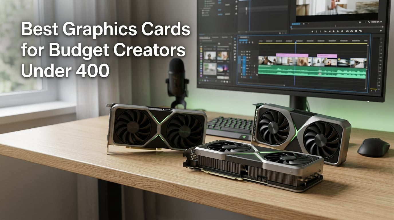 Best Graphics Cards for Budget Creators Under 400