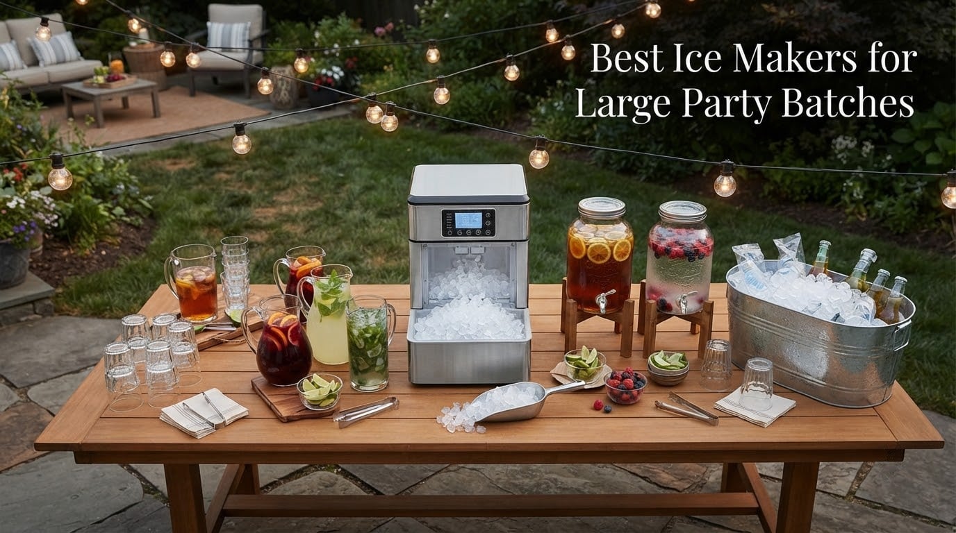 Best Ice Makers for Large Party Batches