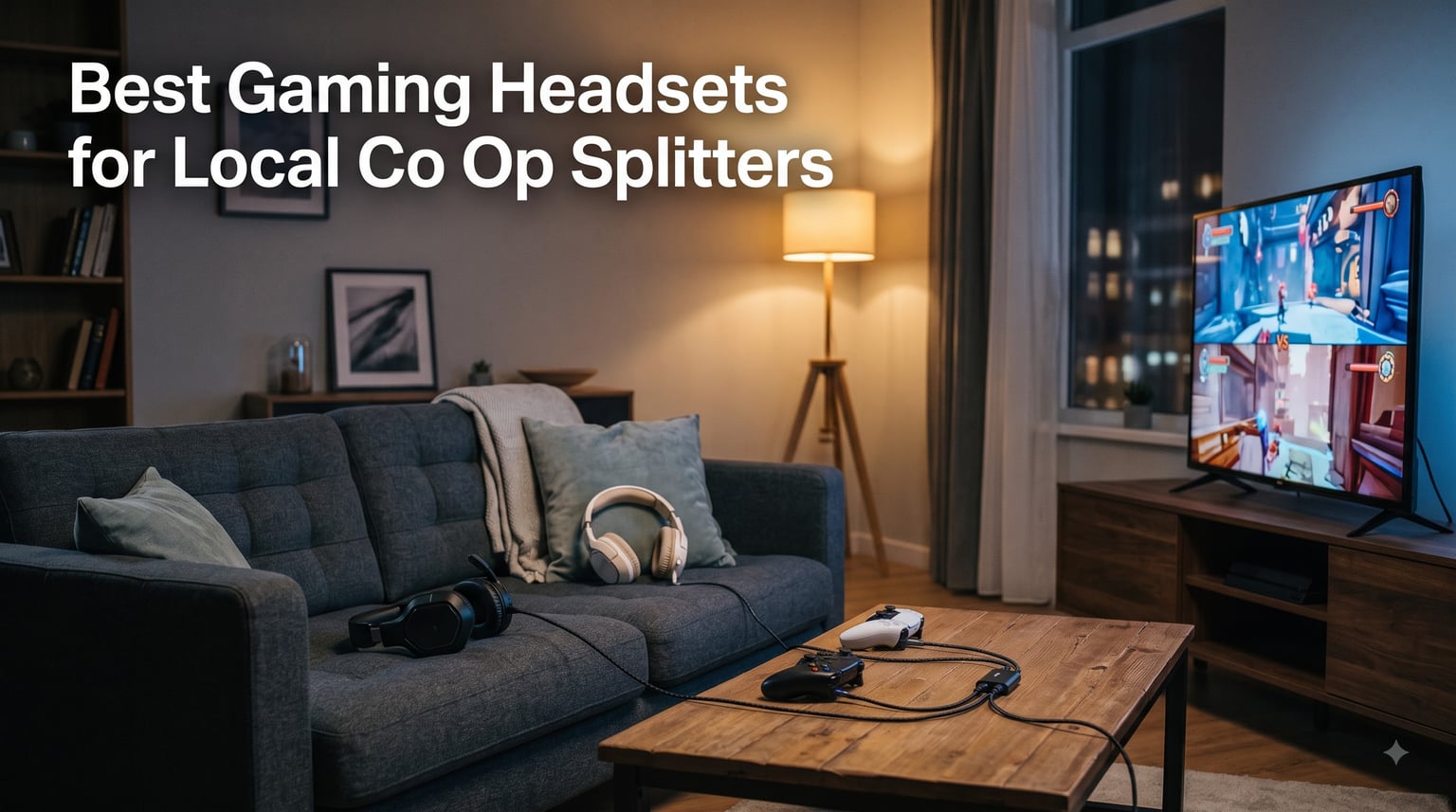 Best Gaming Headsets for Local Co Op Splitters