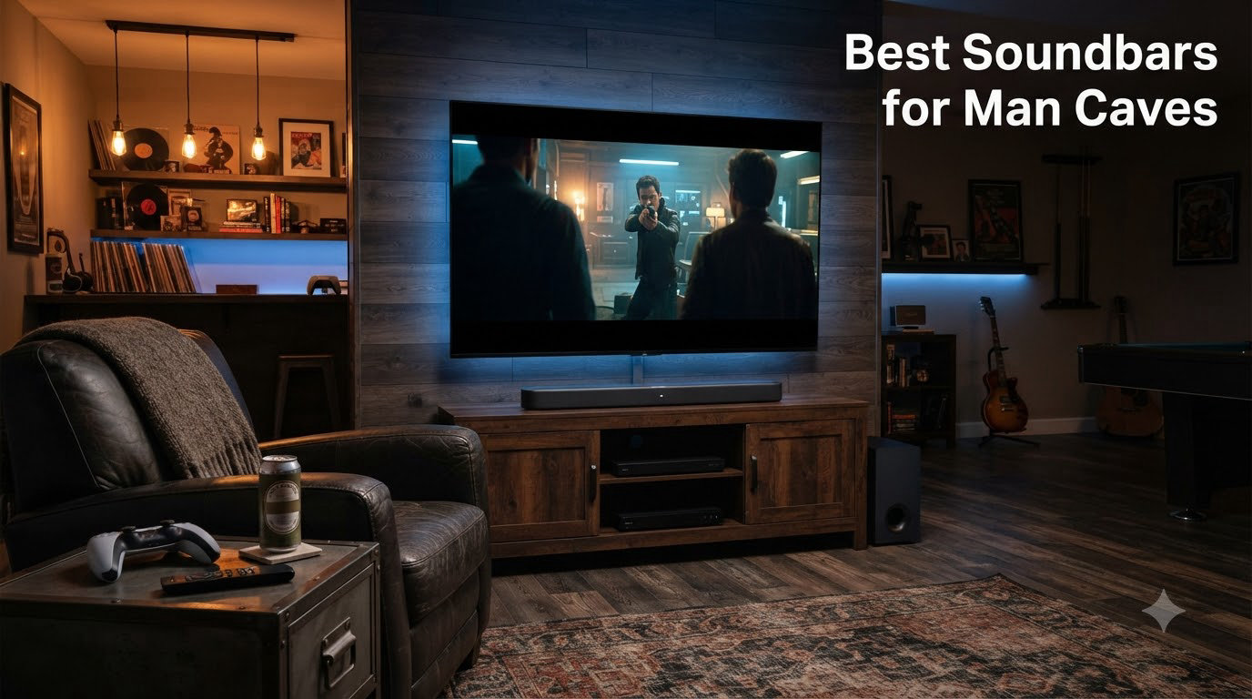 Best Soundbars for Man Caves