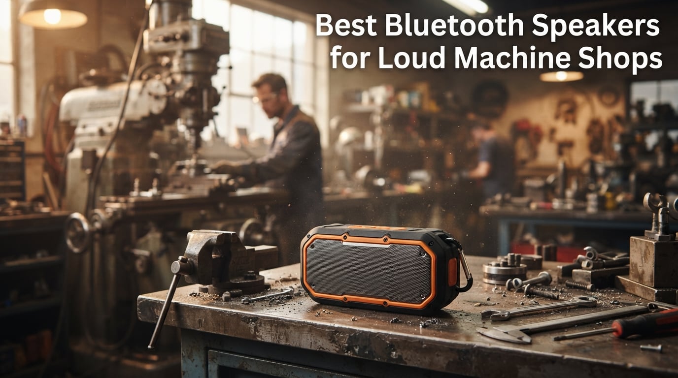 Best Bluetooth Speakers for Loud Machine Shops