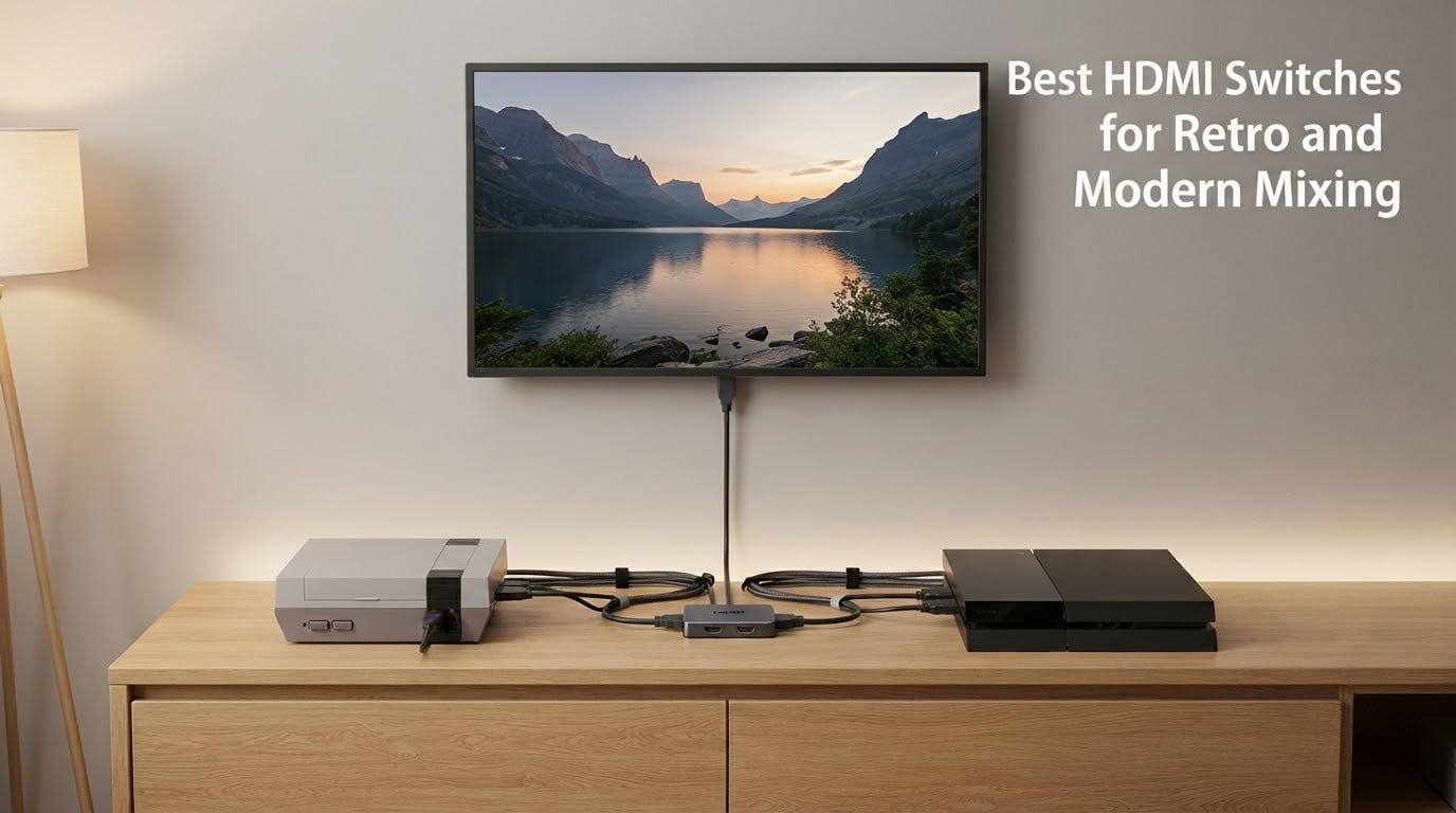 Best HDMI Switches for Retro and Modern Mixing