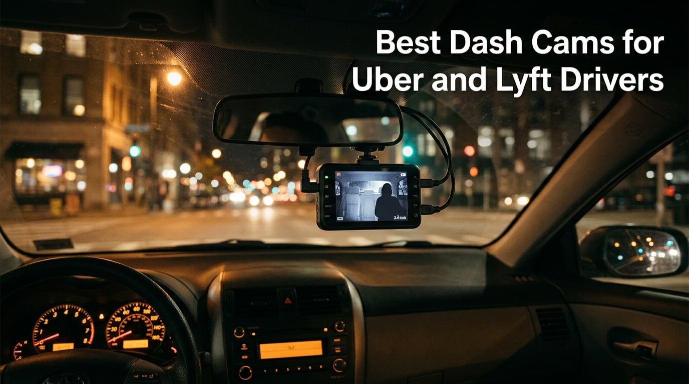 Best Dash Cams for Uber and Lyft Drivers