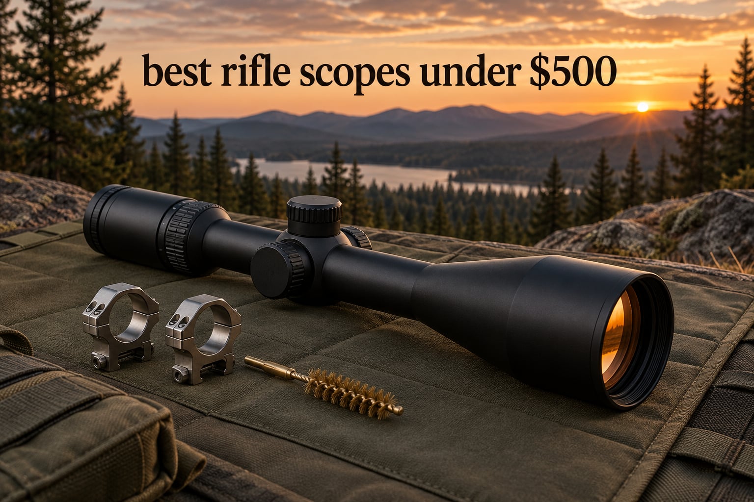best rifle scopes under $500