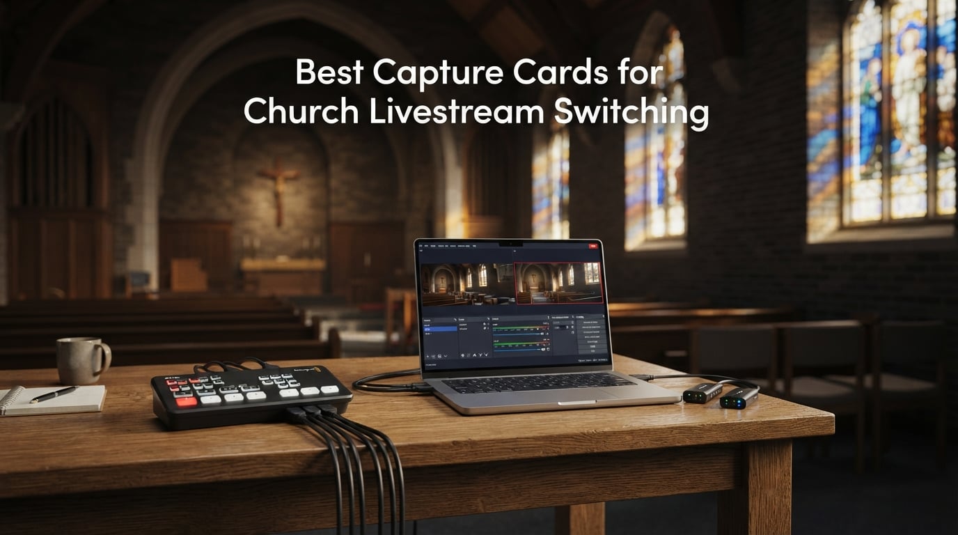 Best Capture Cards for Church Livestream Switching