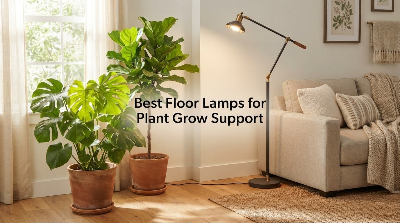 Best Floor Lamps for Plant Grow Support