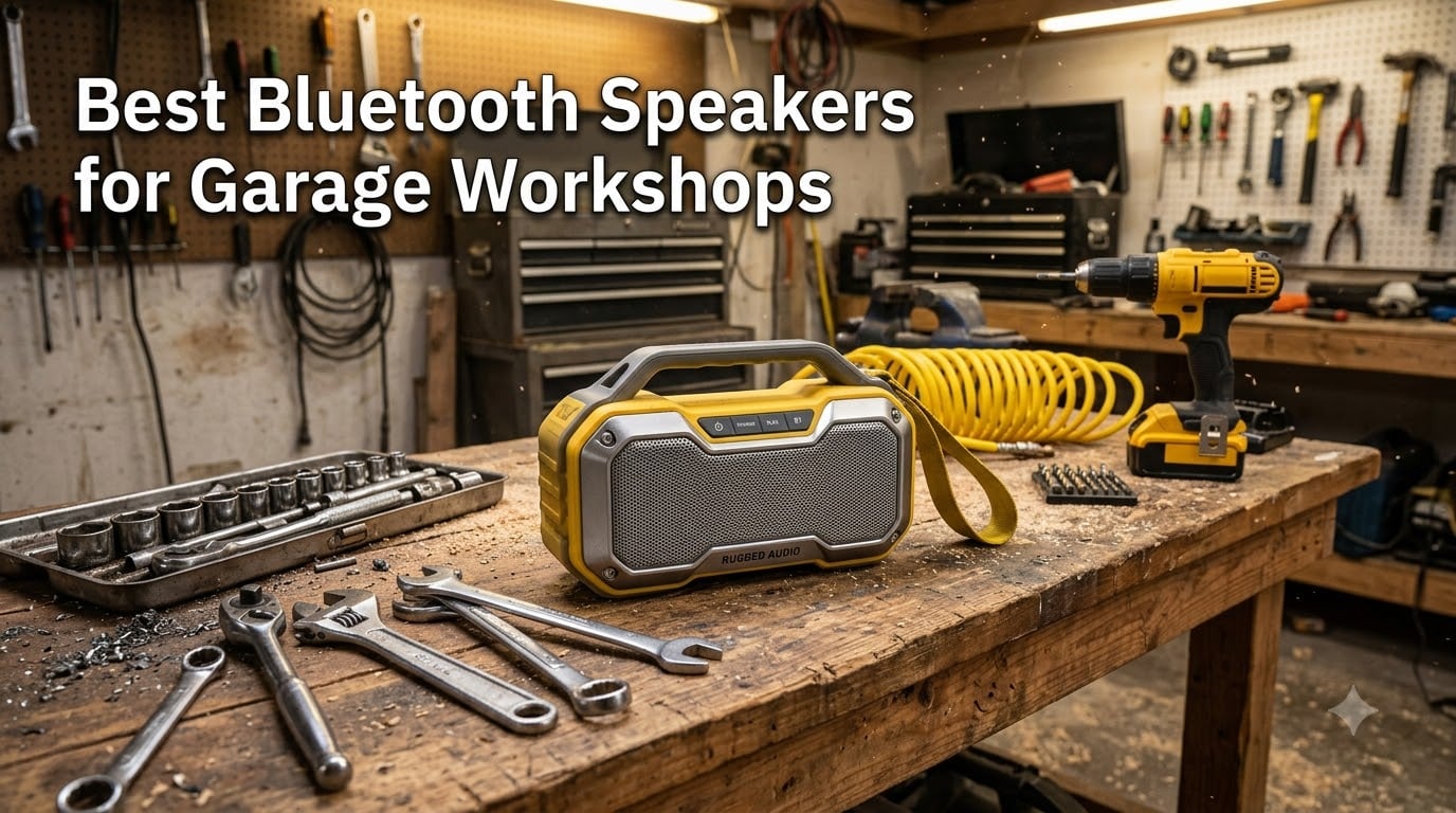 Best Bluetooth Speakers for Garage Workshops