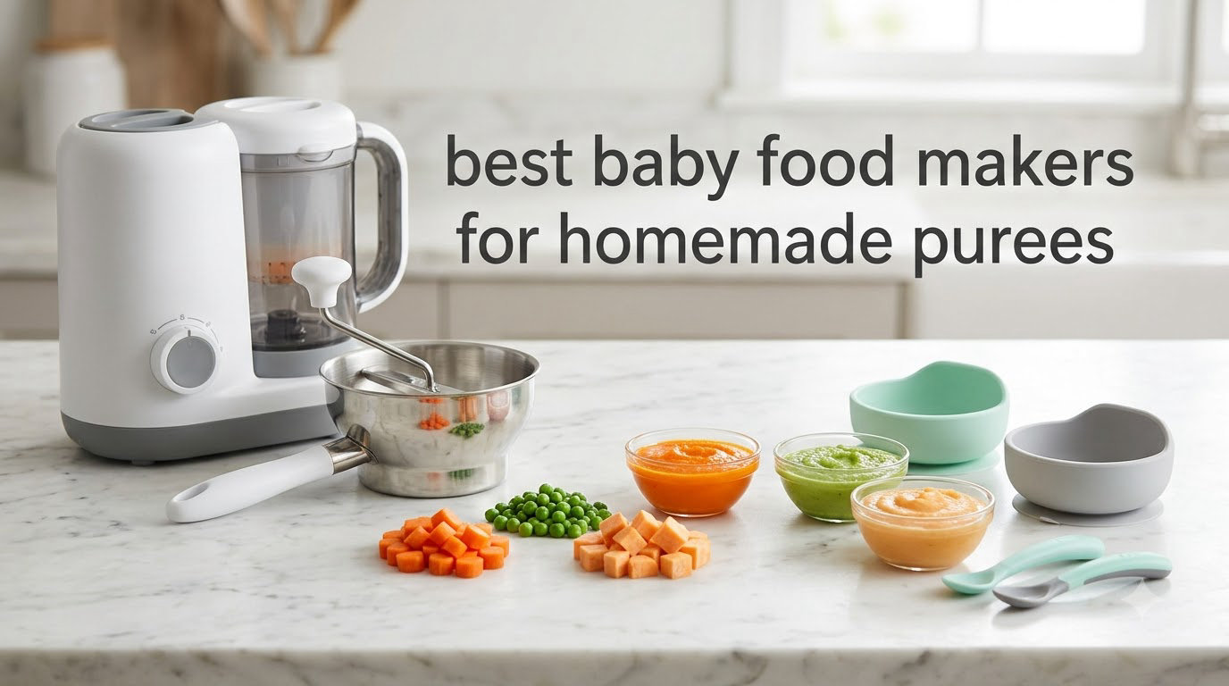 best baby food makers for homemade purees
