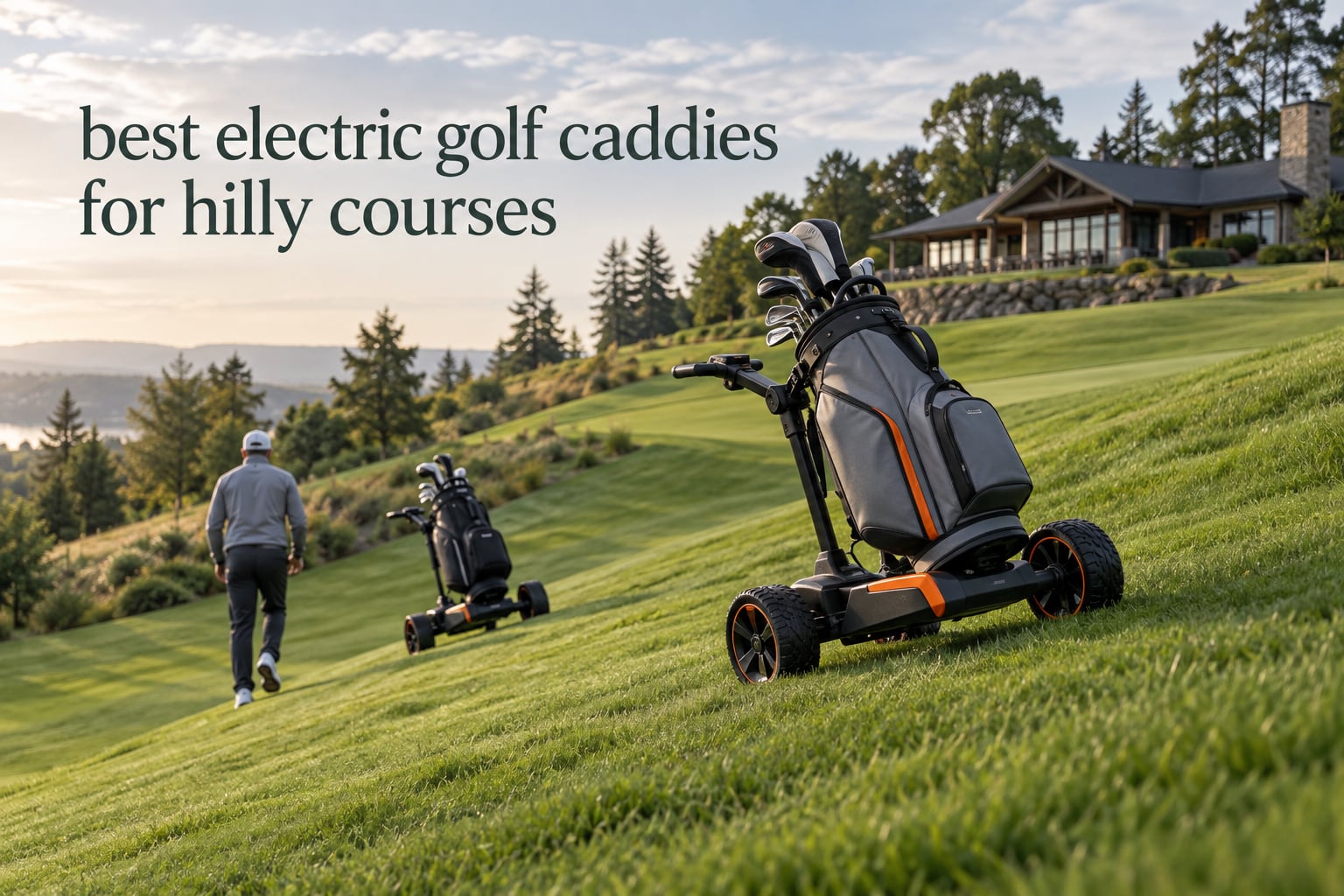 best electric golf caddies for hilly courses