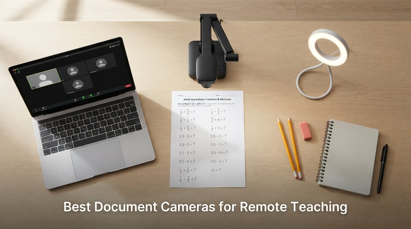 Best Document Cameras for Remote Teaching