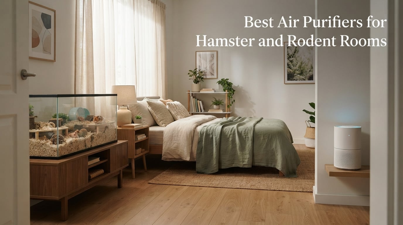 Best Air Purifiers for Hamster and Rodent Rooms