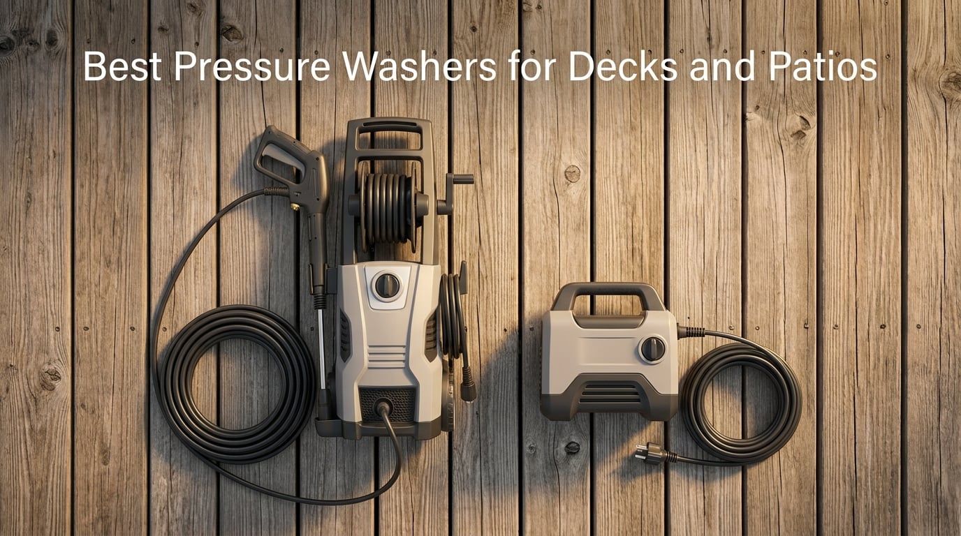 Best Pressure Washers for Decks and Patios