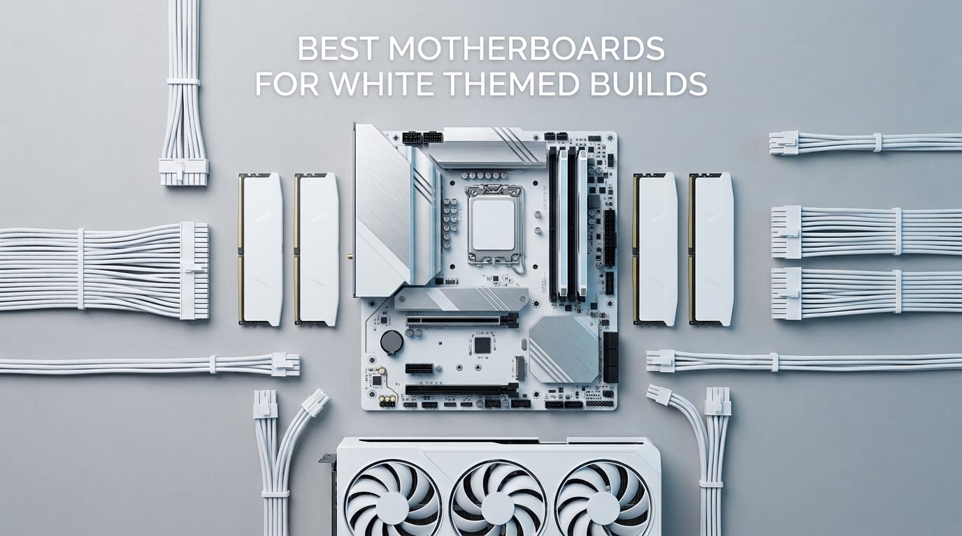 Best Motherboards for White Themed Builds