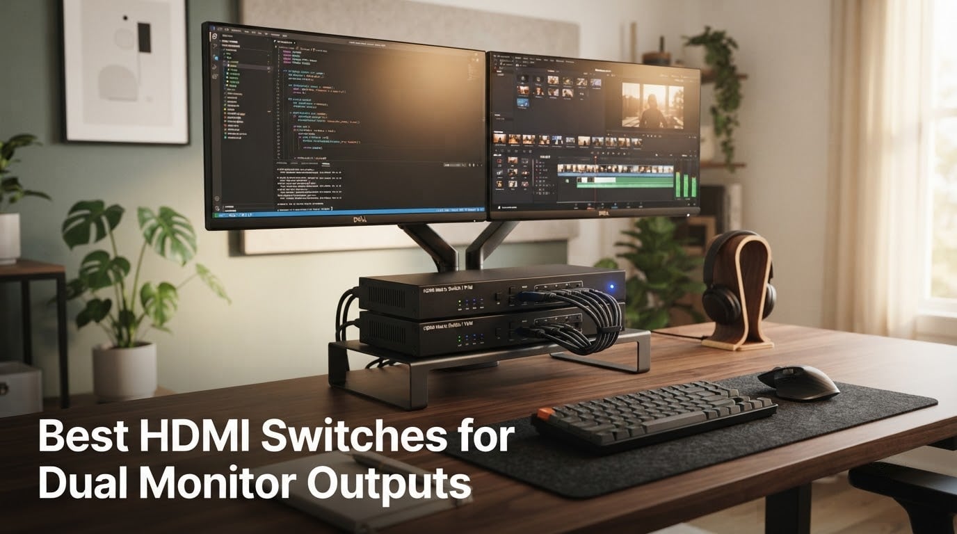 Best HDMI Switches for Dual Monitor Outputs