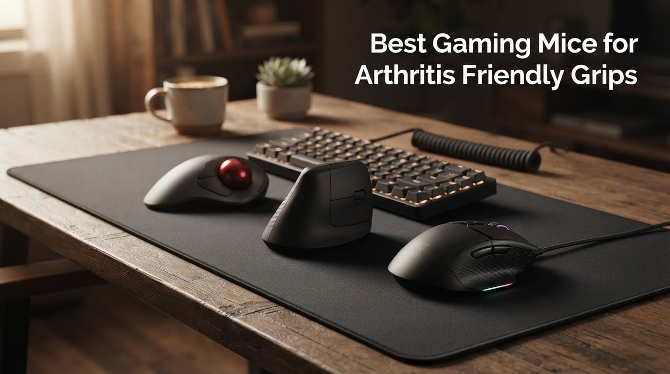Best Gaming Mice for Arthritis Friendly Grips