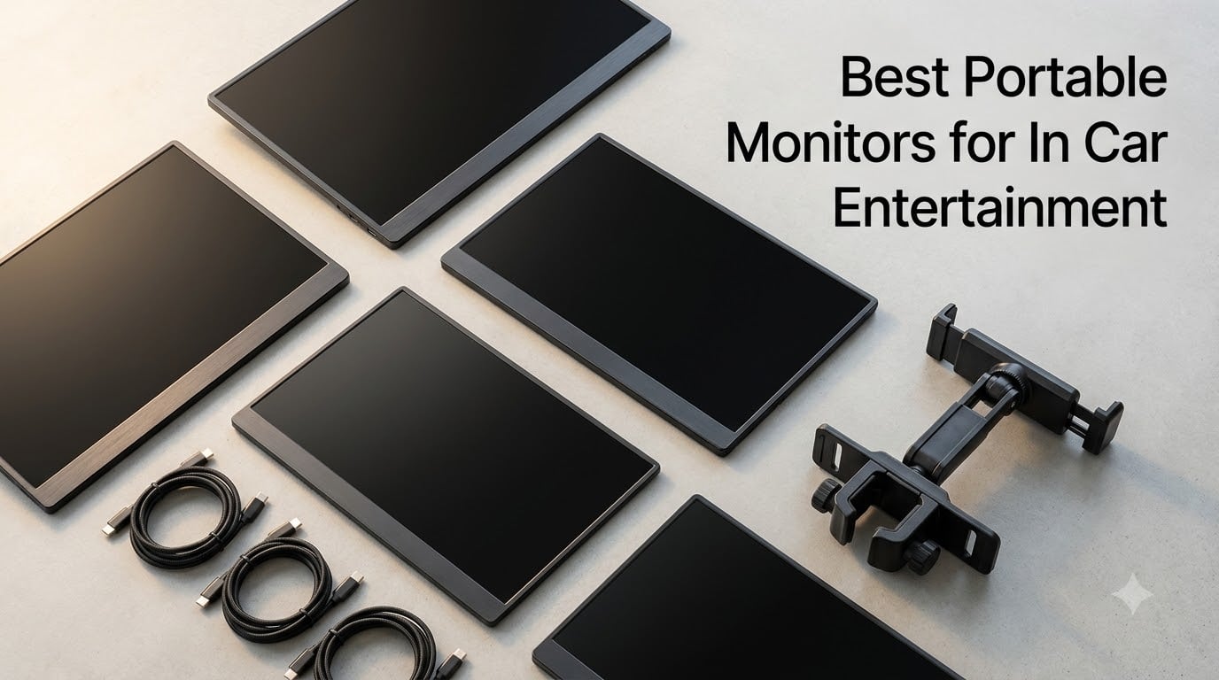 Best Portable Monitors for In Car Entertainment
