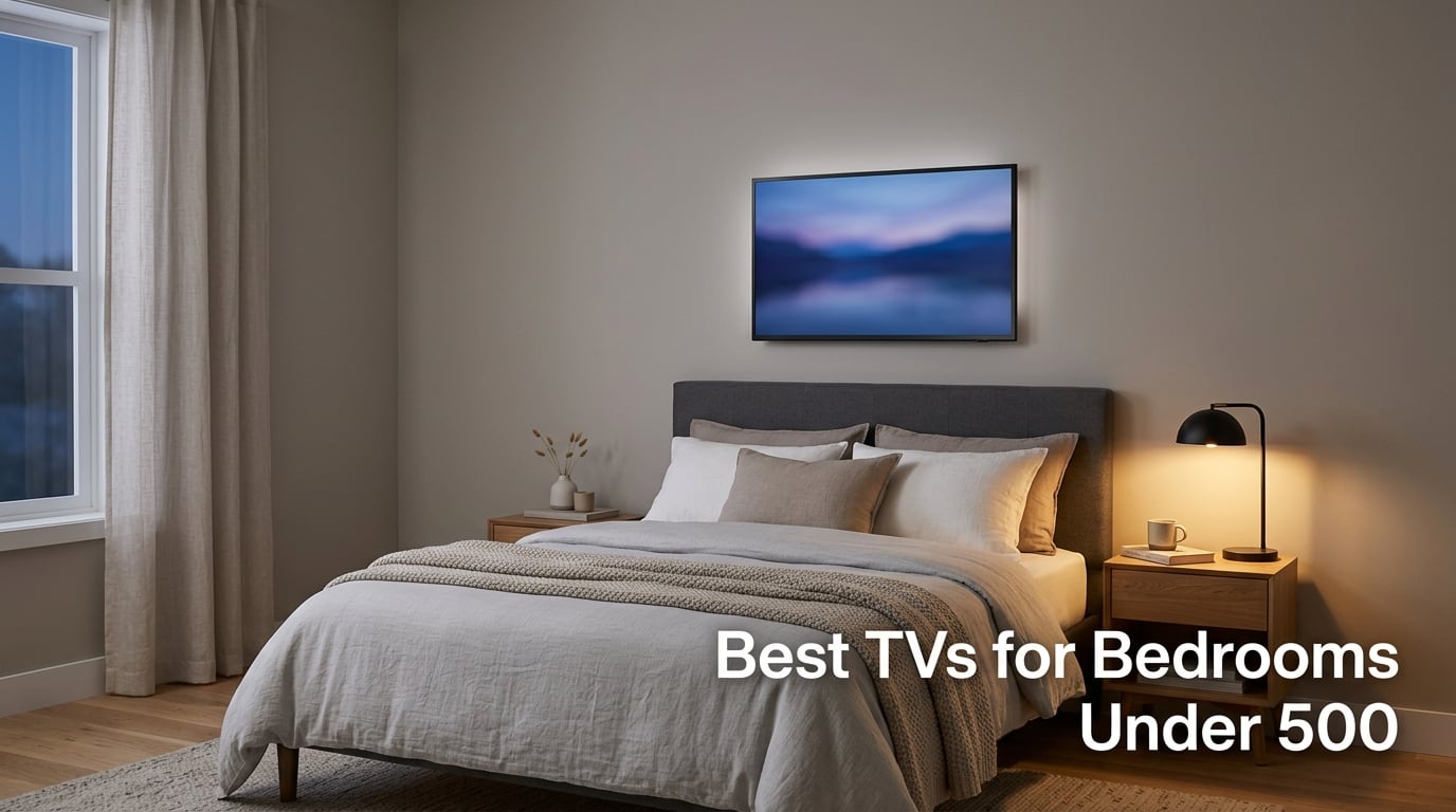 Best TVs for Bedrooms Under 500