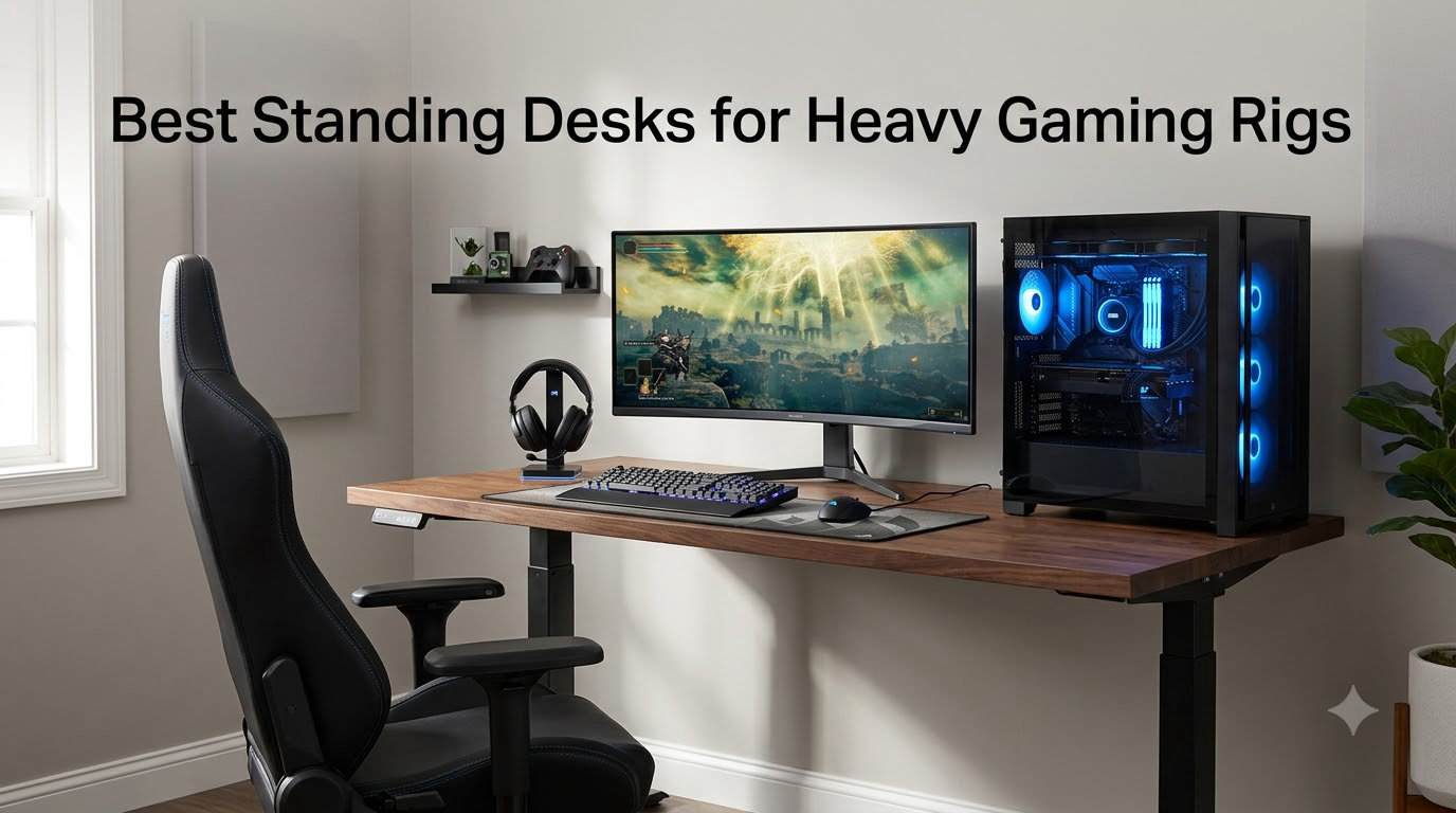 Best Standing Desks for Heavy Gaming Rigs